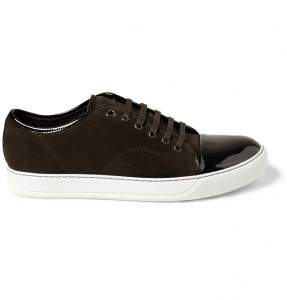 LANVIN_SUEDE_LOW_TOP_SNEAKERS_MARRON