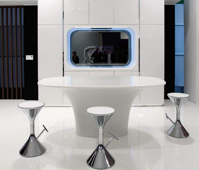 Cuisine design Aran Cucine x HI-MACS® x Karim RASHID