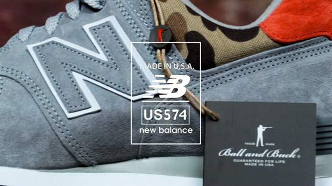 Making of NEW BALANCE x BALL AND BUCK US574