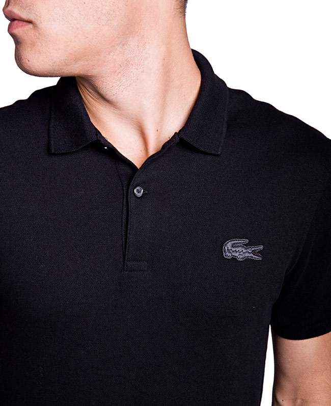 Polo Black LACOSTE Live x LE BERLINOIS