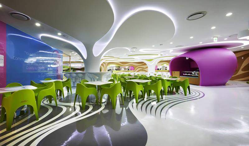 AMOJE FOOD CAPITAL par Karim RASHID (Seoul, COREE)