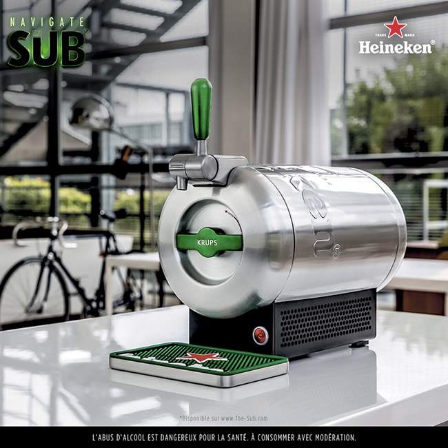 THE SUB® par Heineken x Marc NEWSON x Krups