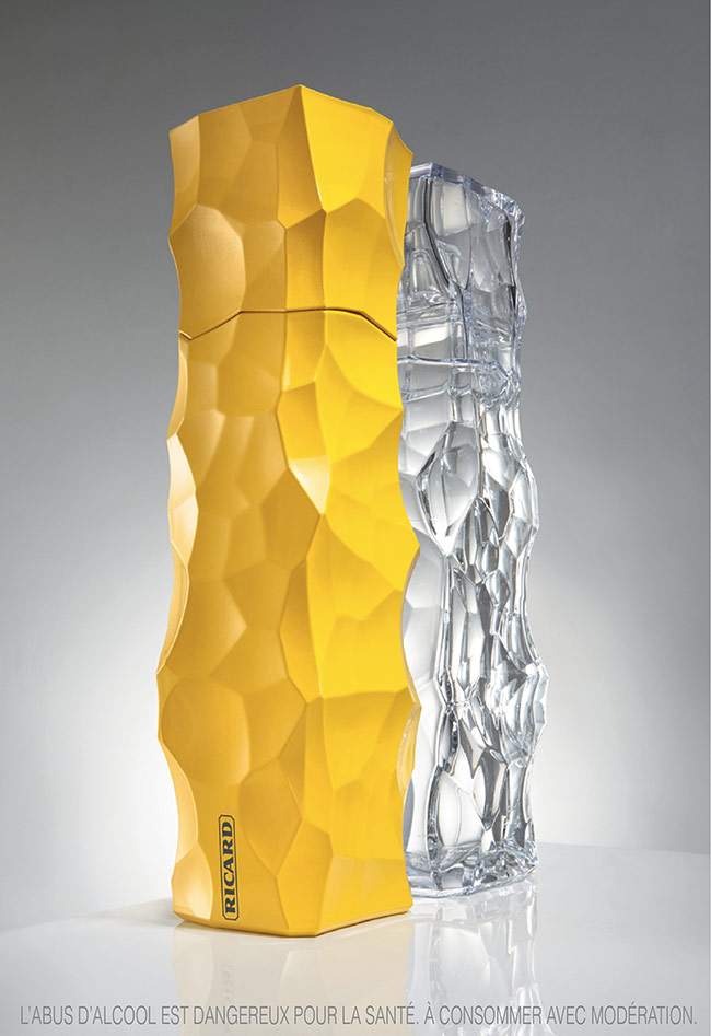 Duo de Carafes RICARD par les Architectes JAKOB+MACFARLANE