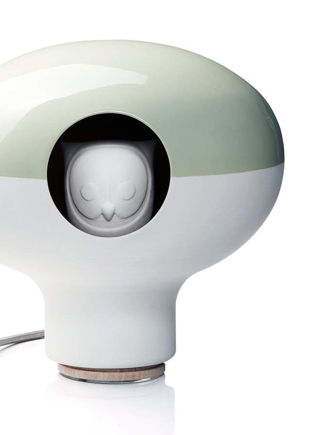 Lampe à poser C’EST CHOUETTE par les designers QUARCH ATELIER