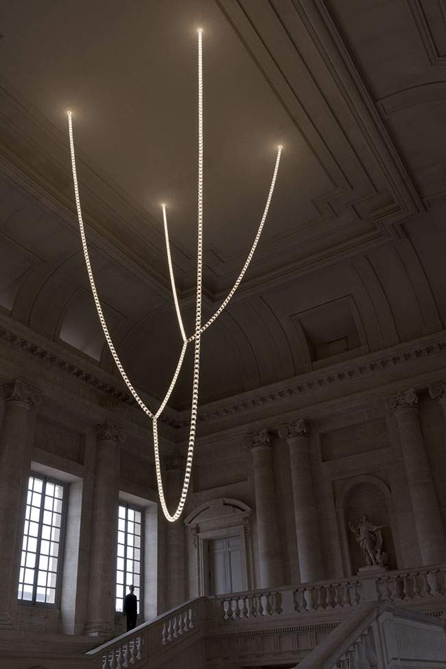 Lustre GABRIEL par Ronan & Erwan BOUROULLEC au Château de Versailles