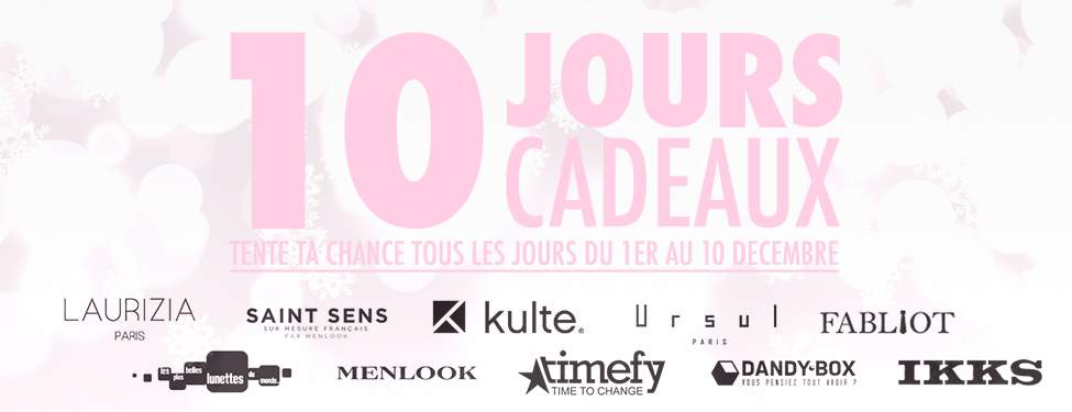 CONCOURS NOËL 2013 – 10 Jours, 10 Cadeaux… (Les Gagnants)