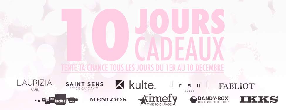 CONCOURS NOËL 2013 – 10 Jours, 10 Cadeaux… (Les Gagnants)