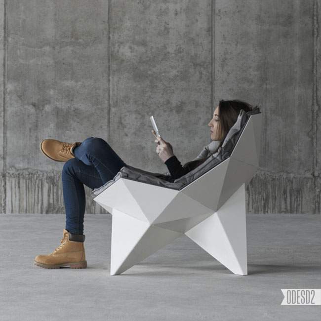 Lounge Chair Q1 par ODESD2 design