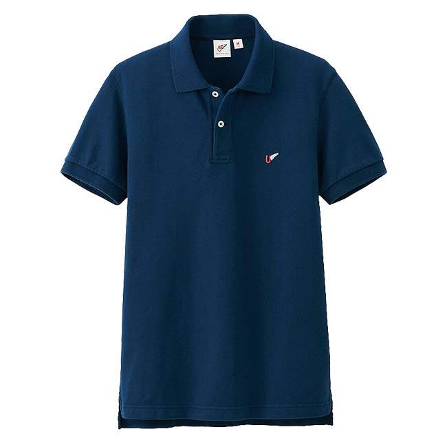 Polo Blue UNIQLO x Michael BASTIAN