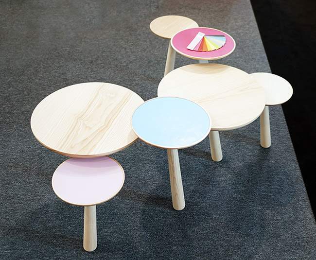 Table basse MYCOPLASME par B COM WOOD – #MO14